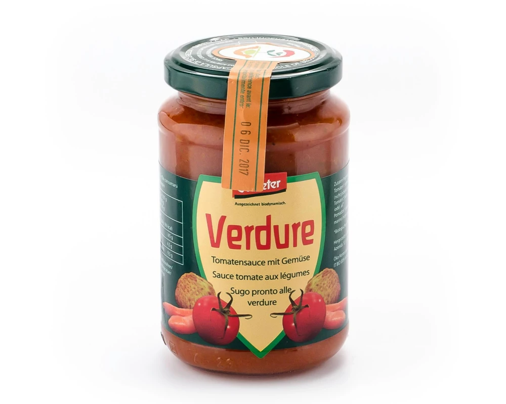 Vanadis Sauce Tomaten Verdure, Demeter 340 g