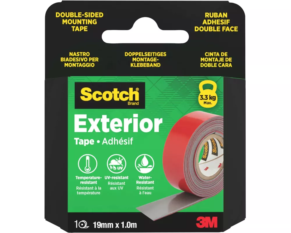 3M Montageband 19 mm x 1 m, Rot