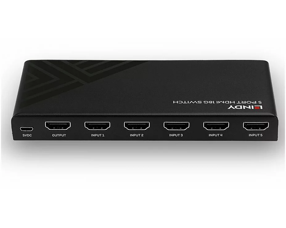 LINDY 5 Port HDMI 18G Switch