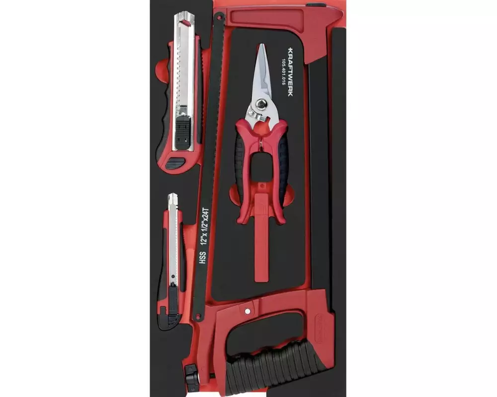 Kraftwerk Schneidwerkzeug Pro Line 21-teilig