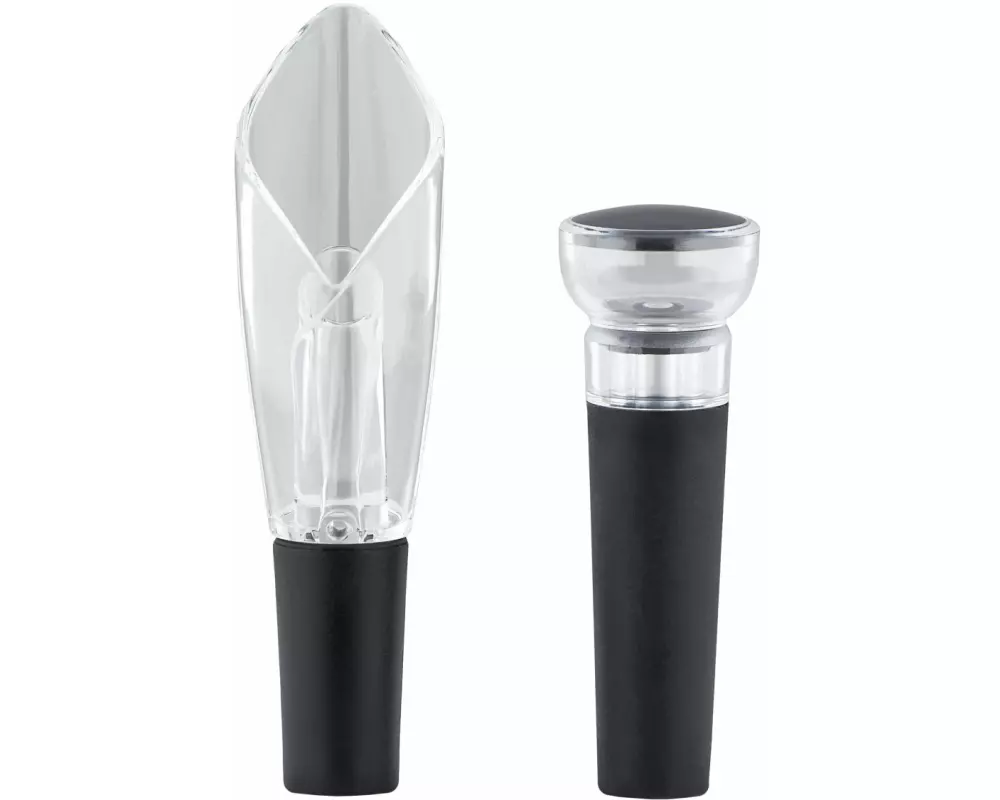 Haier Servier- und Aufbewahrungsset HAWGKIT02 Schwarz/Transparent