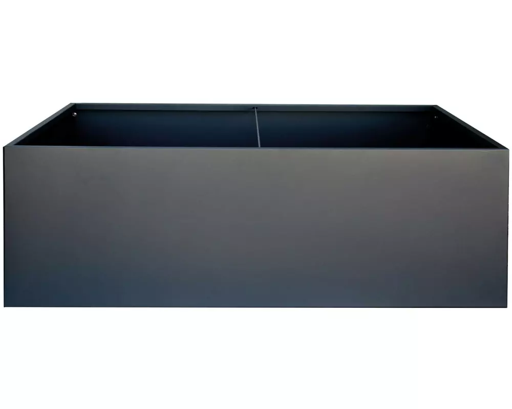 Herstera Pflanzentrog Metal Planter Edge 50, 150x100x50 cm, Anthrazit