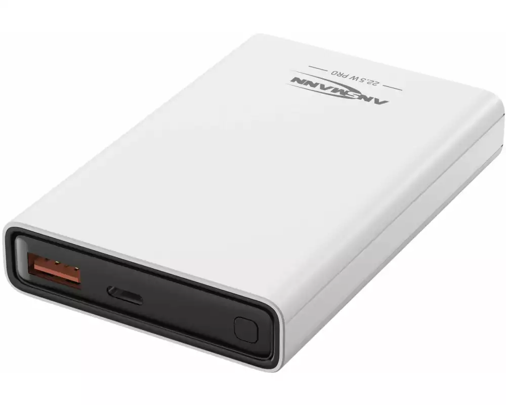 Ansmann Powerbank PB222PD, 10000 mAh, Weiss