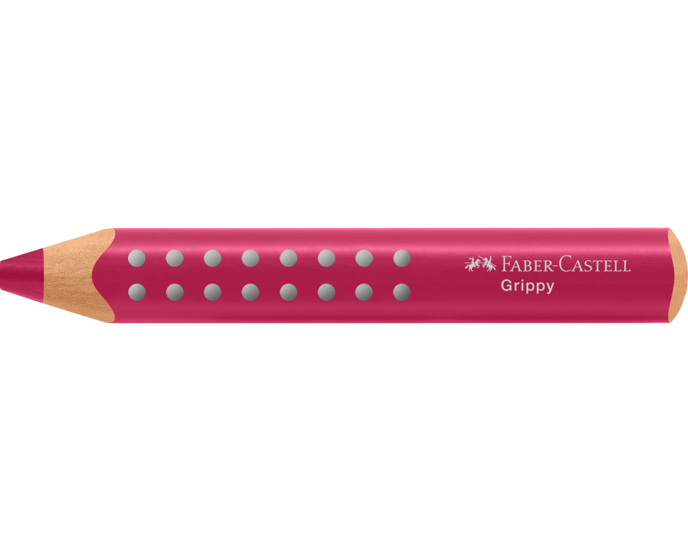 FABER-CASTELL Farbstift Grippy 110623 himbeerrot