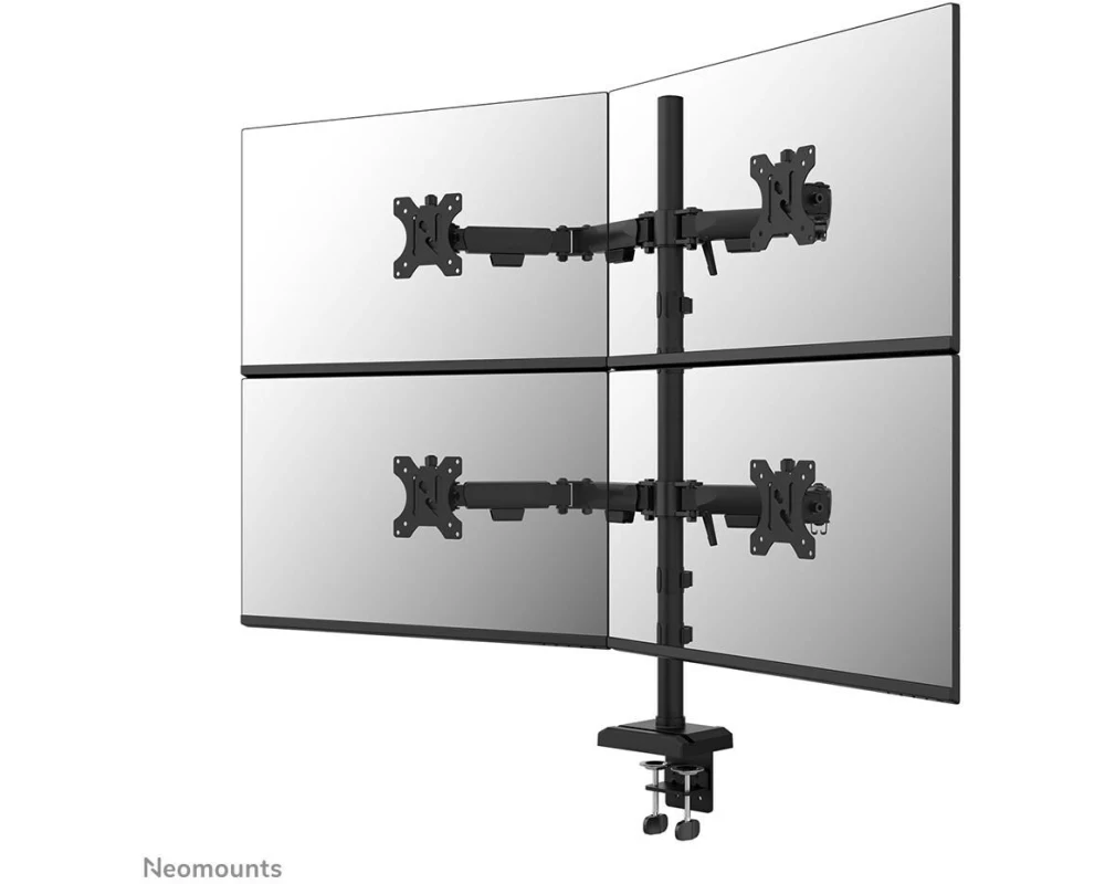 NEOMOUNTS DS60-600BL2-2 bis 32 kg – Schwarz