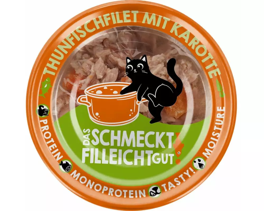 Lucky Lou Extra Food Thunfisch mit Karotte in Sud, 70 g
