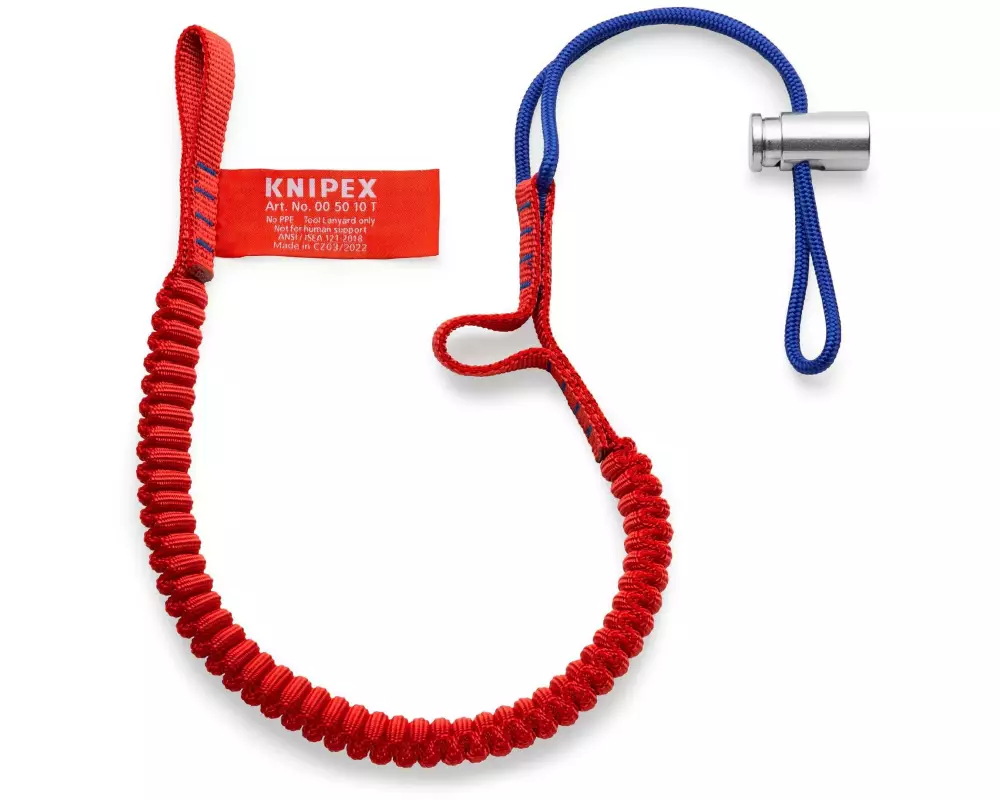 Knipex Werkzeug-Fangleine 6 kg / 13 lbs, 90 cm