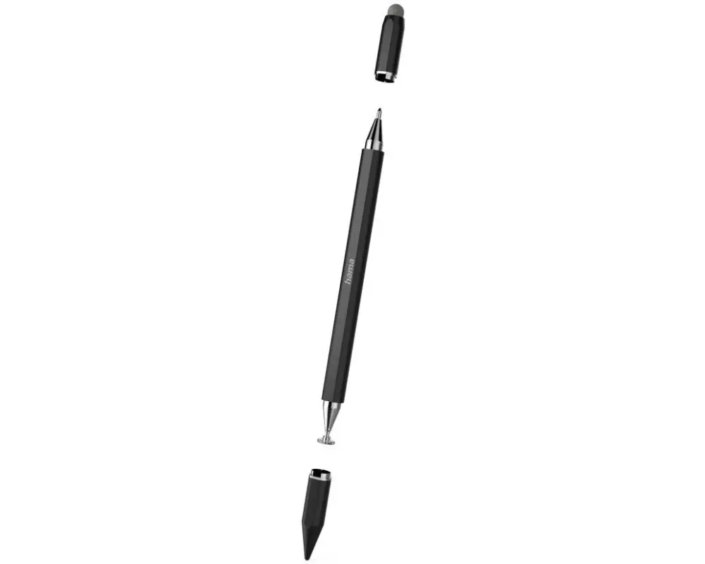 Hama 4in1-Eingabestift Disc Tip Schwarz