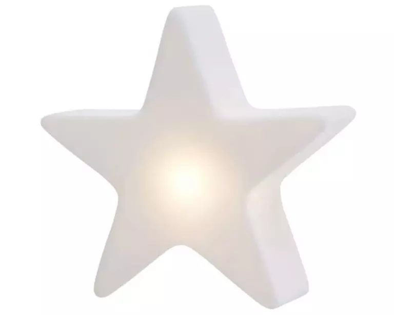 8 Seasons Design Motivlicht Shining Star Micro S, Weiss
