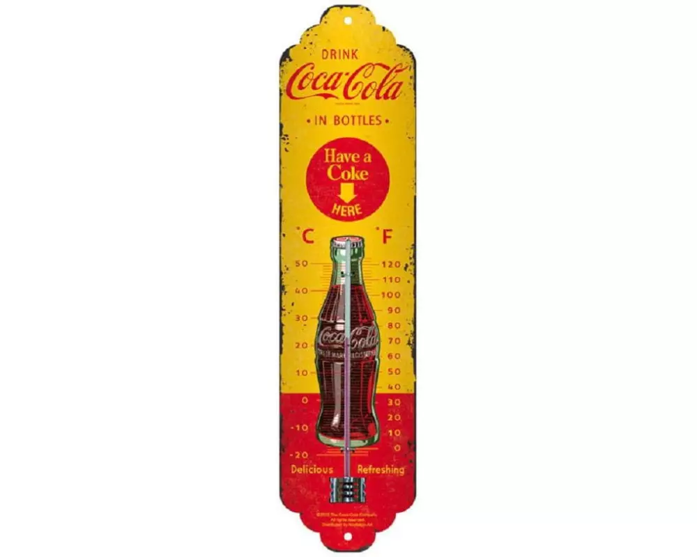 Nostalgic Art Thermometer Coca-Cola 6.5 x 28 cm