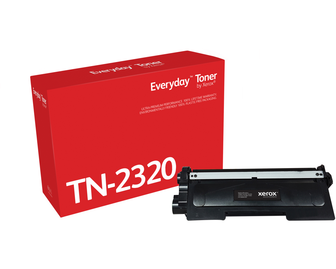 Everyday™ Mono Toner von Xerox, kompatibel mit Brother TN2320, Standardkapazität