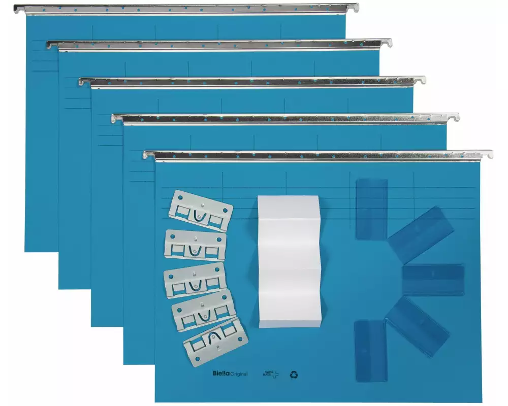 Biella Original Vetro Mobil Blau, 5 Stück