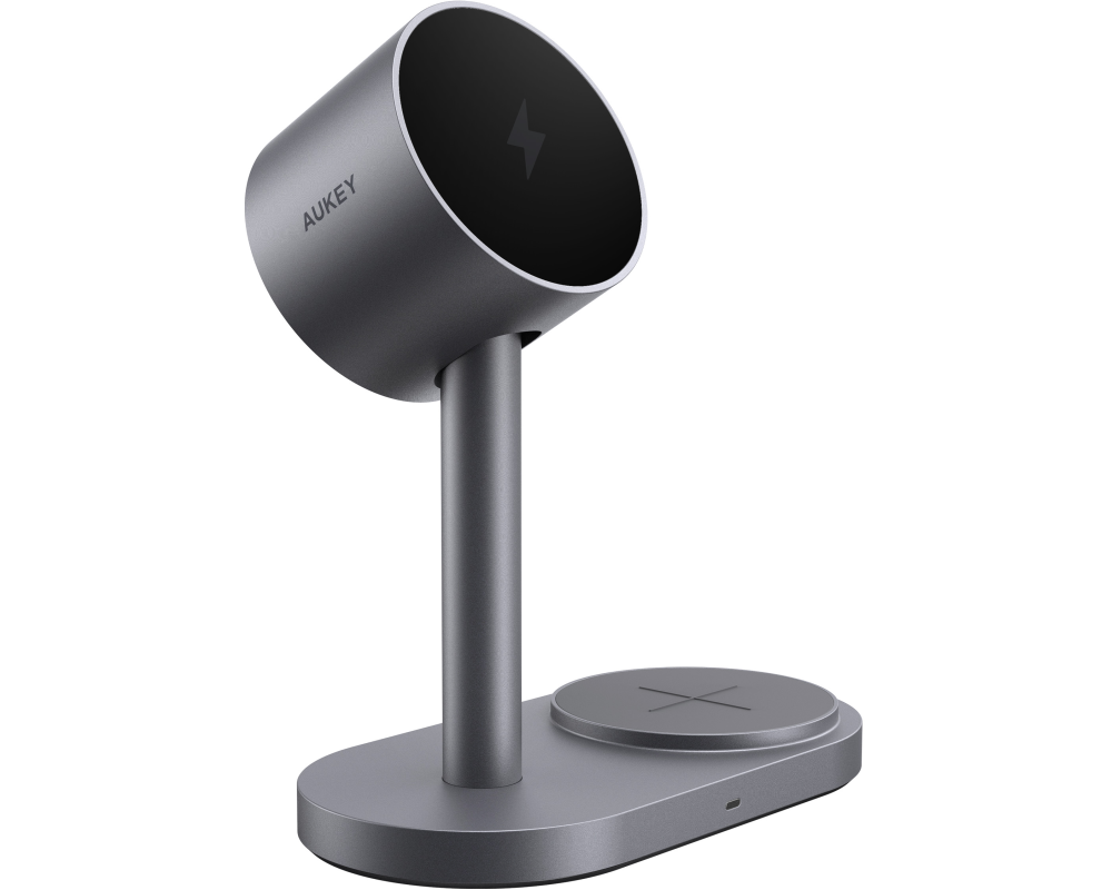 AUKEY MagFusion 2-IN-1 Fastcharger LC-MC213 Wireless Charger 25W Qi2.2