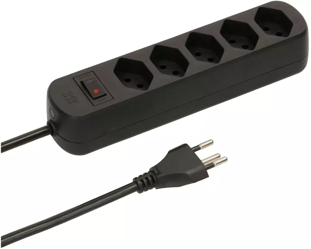 Max Hauri Steckdosenleiste Basic-Line 5x T13