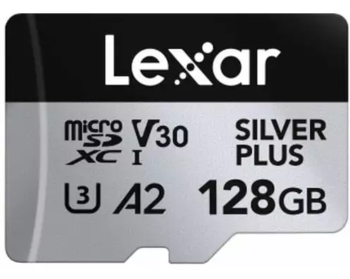 Lexar microSDXC-Karte Professional Silver Plus 128 GB