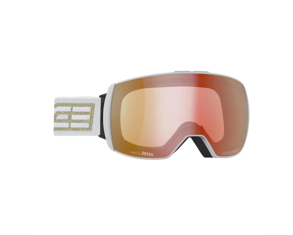 Salice Occhiali Skibrille 605TECH, White-Gold / Tech S2-S4