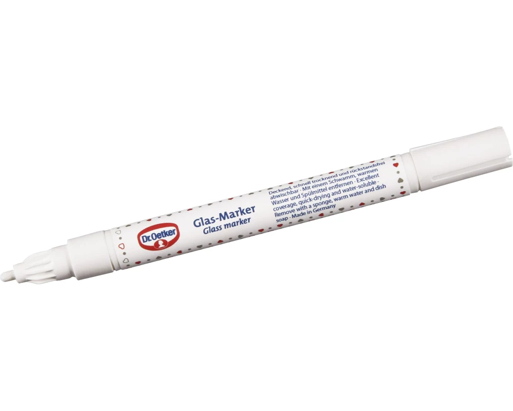 Dr.Oetker Permanent-Marker Weiss