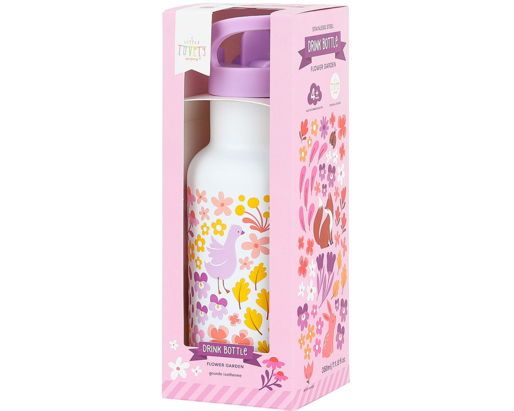 ALLC Trinkflasche 350ml DBSSFG89 Flower Garden