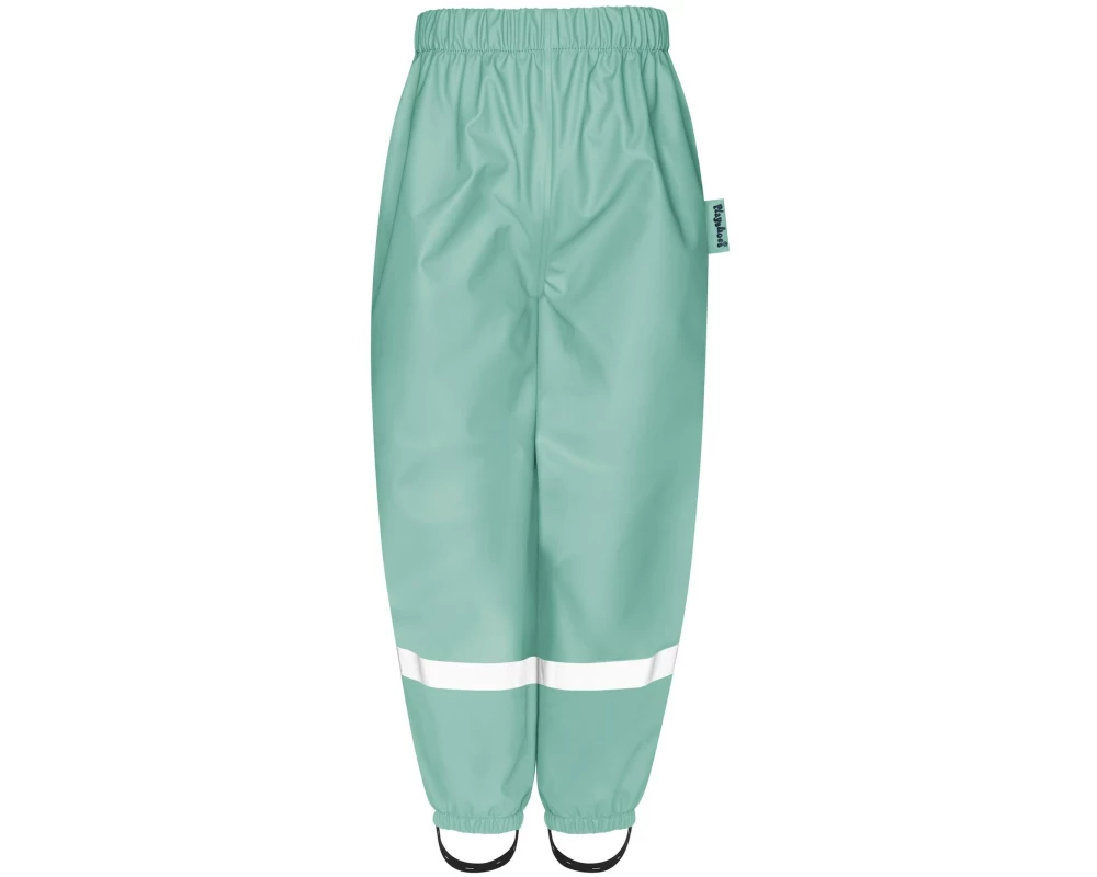 Playshoes Fleece-Regenhose Gr. 128, Grün