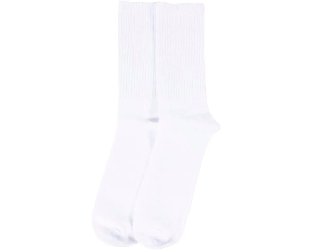 Creativ Company Baumwollsocken Baumwolle Weiss Grösse 43-46