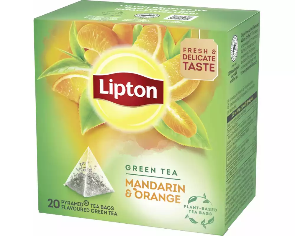 Lipton Teebeutel Green Mandarin & Orange 20 Stück