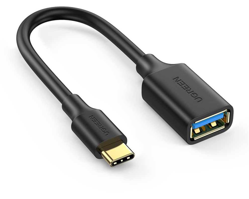 UGREEN Cable USB-C Male/USB 3.0 A 30701 Famale, Black, (BB)