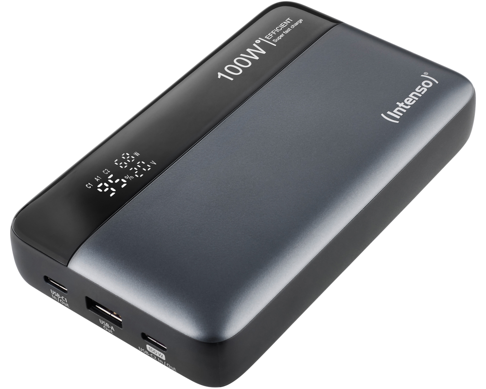 INTENSO Powerbank 100W HE20000 7350050 20000 mAh grey-black