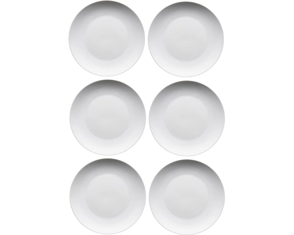 Mäser Speiseteller Barca 24 cm, 6 Stück, Weiss