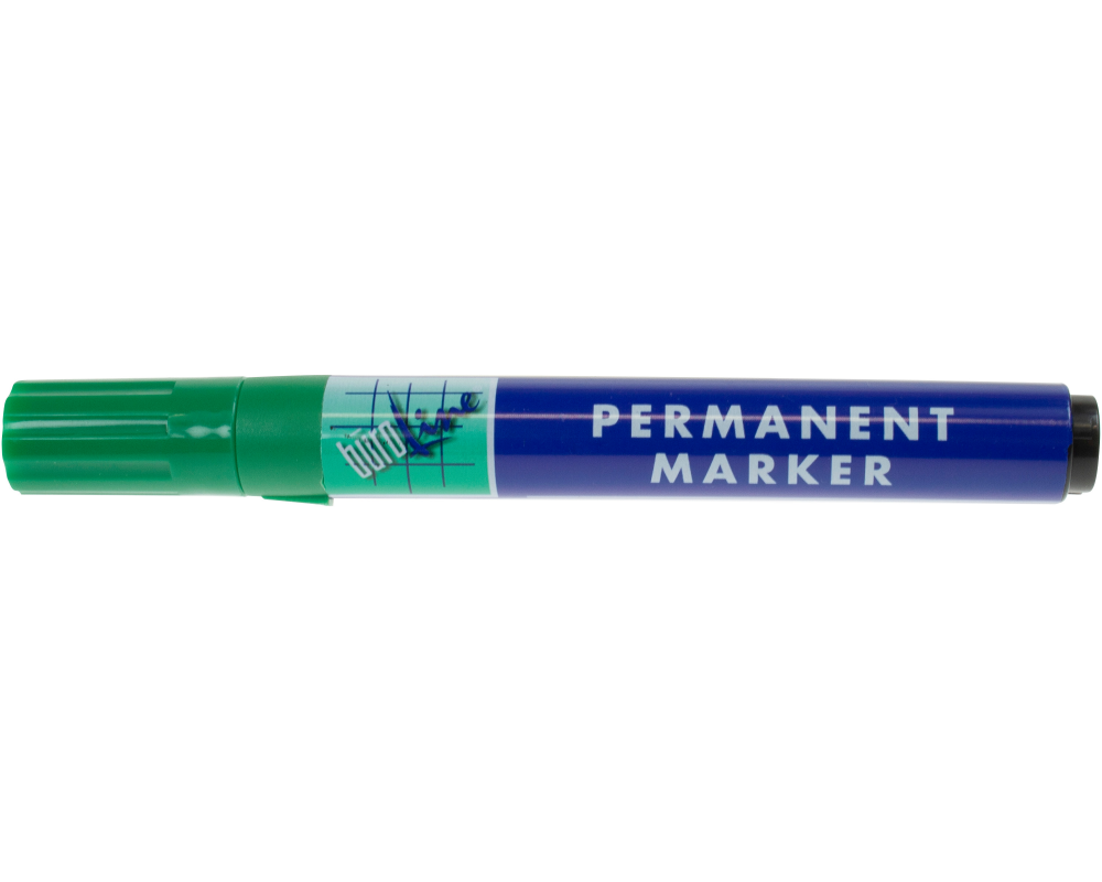 BÜROLINE Permanent Marker 1-4mm 222257 grün