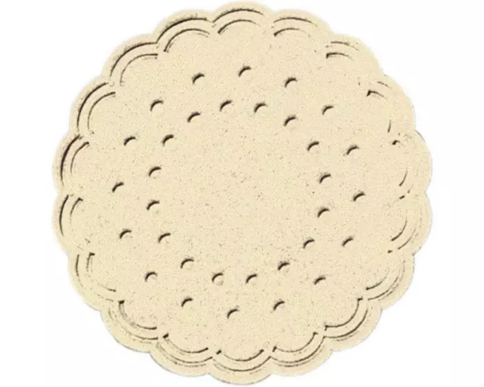 Duni Einweg-Untersetzer 250 Stück, Beige