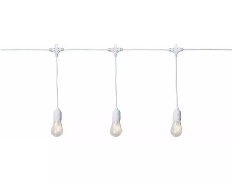 Star Trading Lichterkette String Light, 10 LEDs, 3.6 m, Weiss