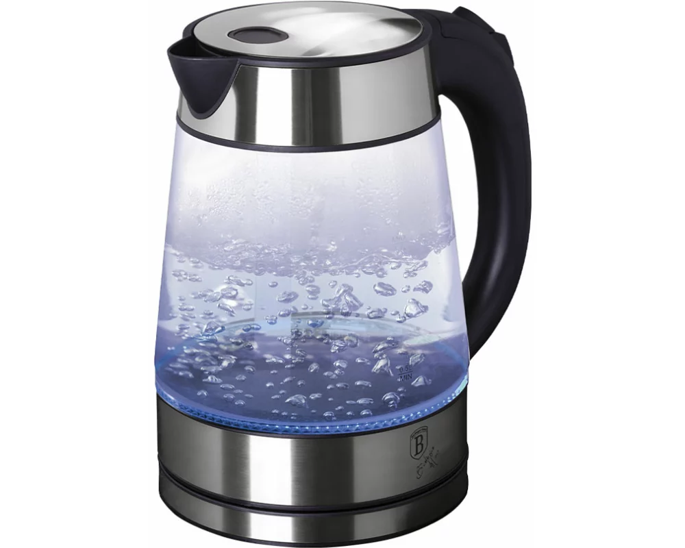 Berlinger Haus Wasserkocher Glas 1.7L Chromstahl