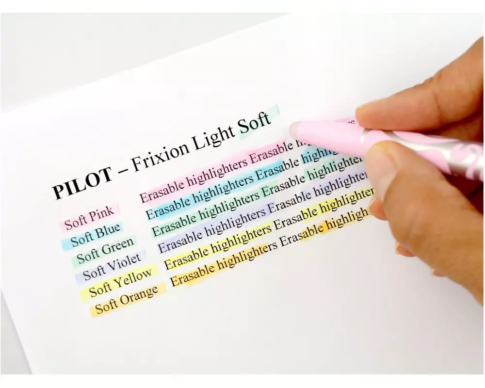 Pilot Textmarker Frixion Light soft Gelb