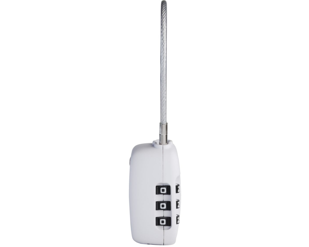 BOOMPODS Tracker Schloss TSA TTSAWT white