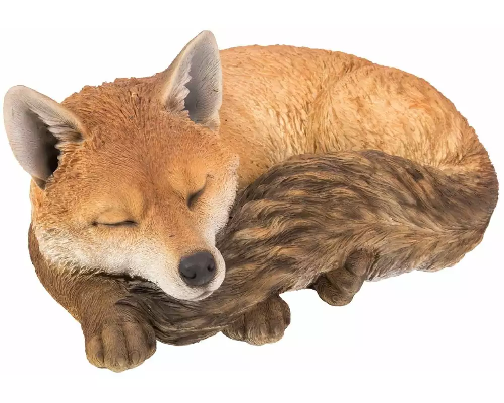 Vivid Arts Dekofigur Fuchs schlafend