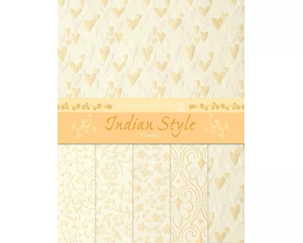 URSUS Bastelpapier Indian Style Chadna 21.6 x 28 cm, 100 g/m²