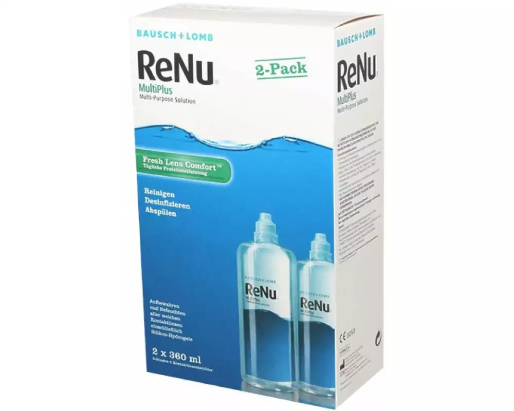 ReNu Kontaktlinsenpflege Multiplus Twinbox 2 x 360 ml