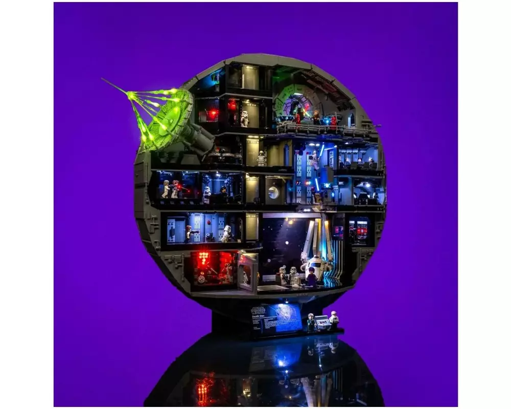 Light My Bricks LED-Licht-Set für LEGO 75419 Star Wars UCS Todesstern