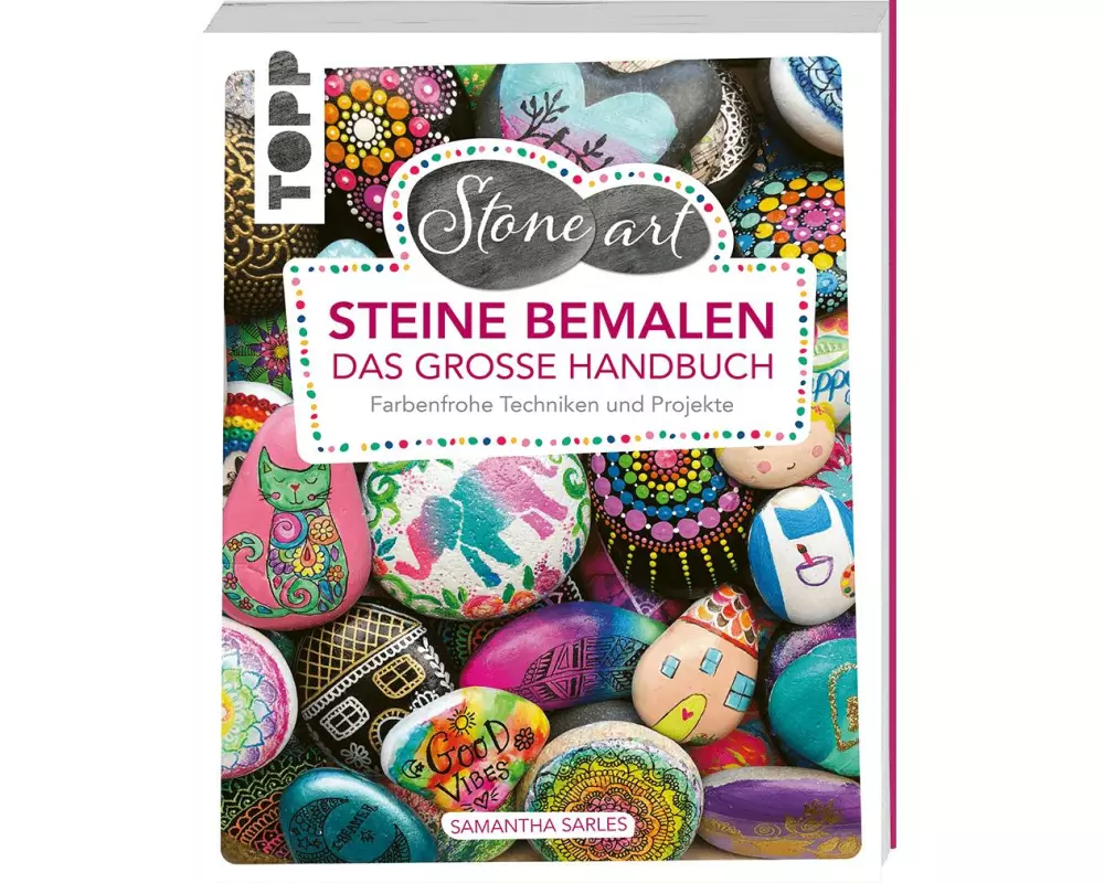 Frechverlag Handbuch StoneArt: Steine bemalen 160 Seiten