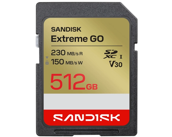 SanDisk SDHC Card Extreme GO 512 GB