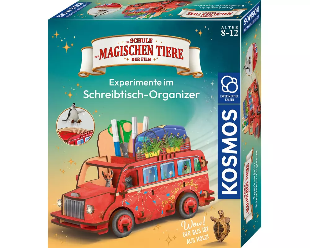 Kosmos Bastelset Magische Tiere Schreibtisch-Organizer