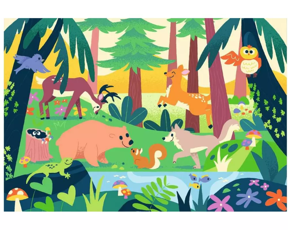 Ravensburger Puzzle Freundliche Tierfreunde