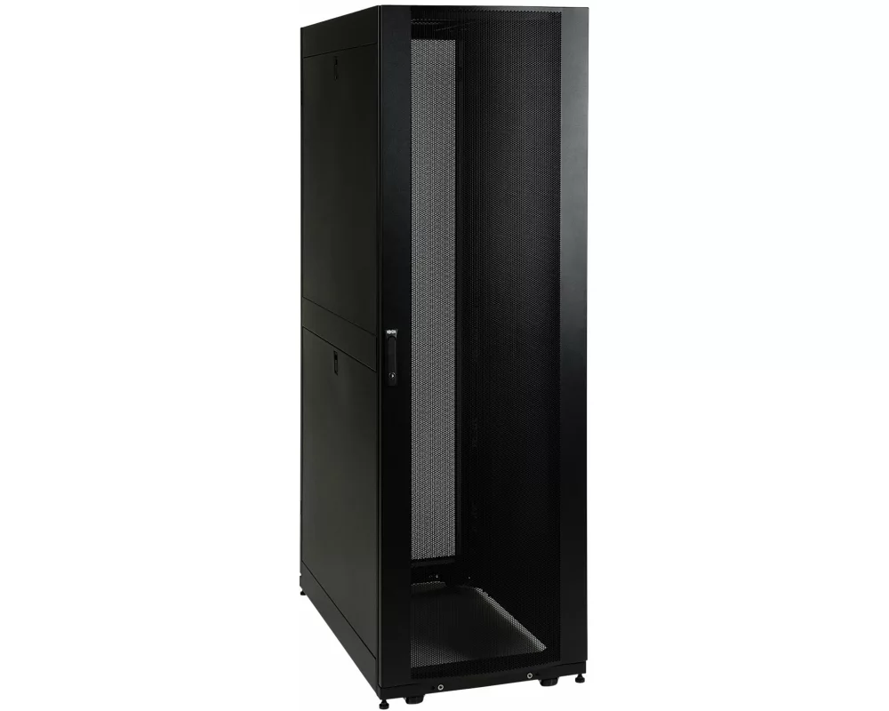 EATON TRIPPLITE 48U SmartRack, Standard-Depth, Rack Enclosure Cabinet, with doors & side panels