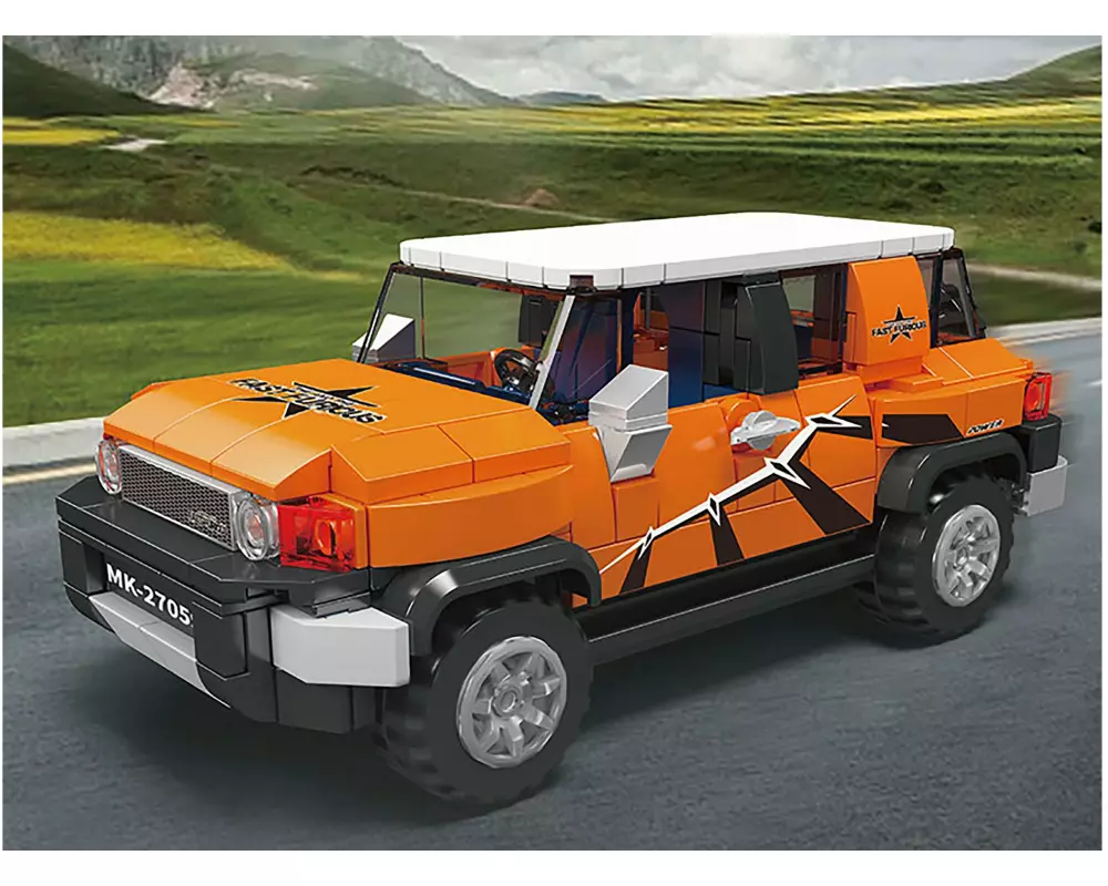 Mould King FJ Cruiser Kunststoffbausteine, 8 Noppen Breite