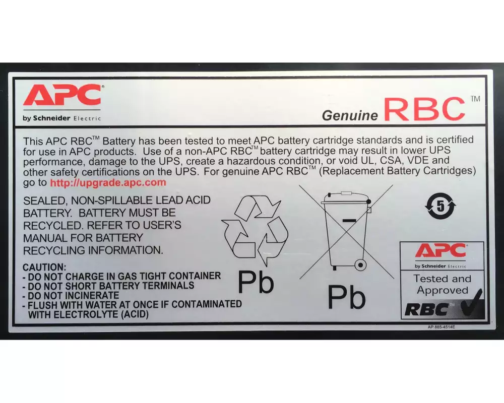 APC Ersatzbatterie APCRBC118