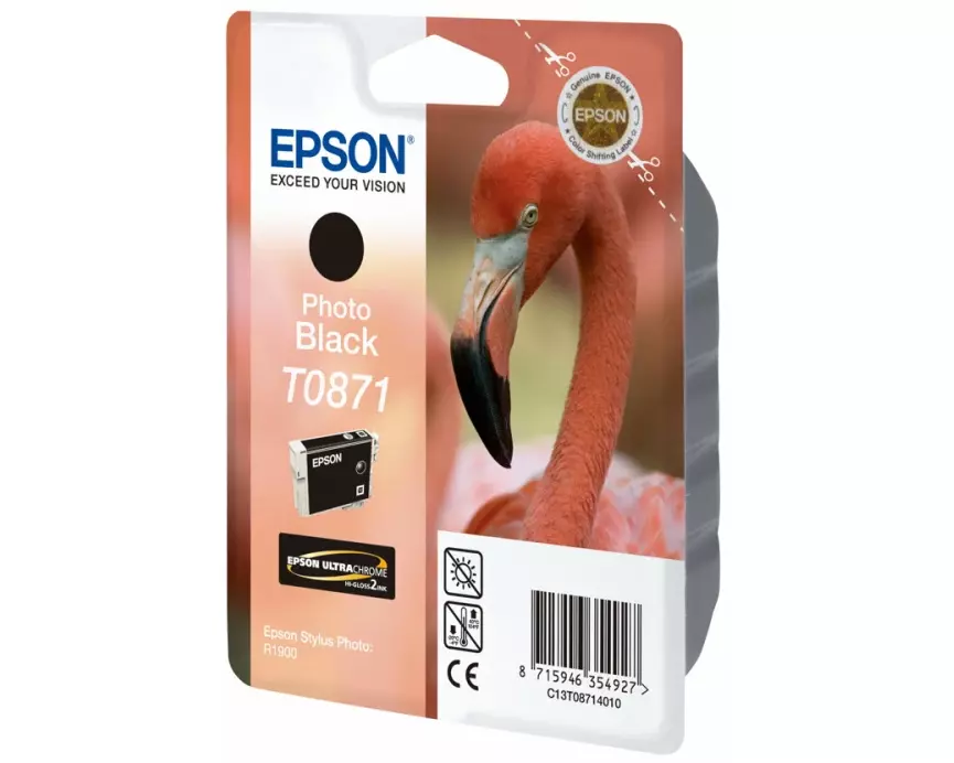 EPSON T0871 Ink photo black Std Capacity 11.4ml blister