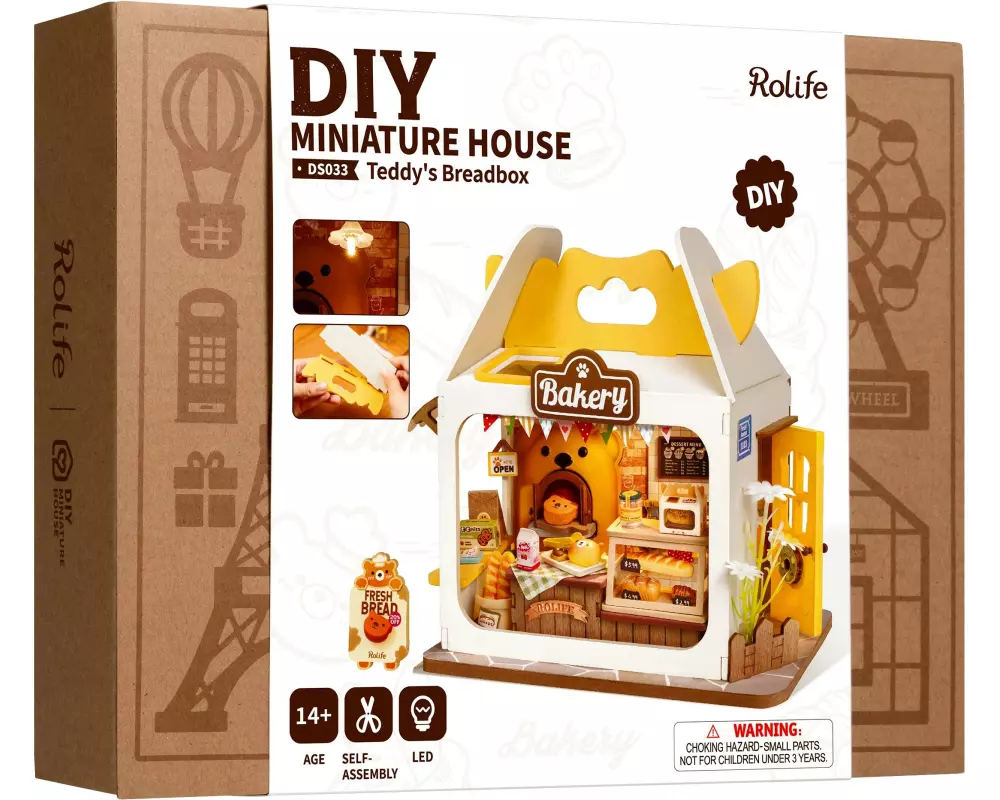 RoboTime Bausatz Teddy's Brotbox