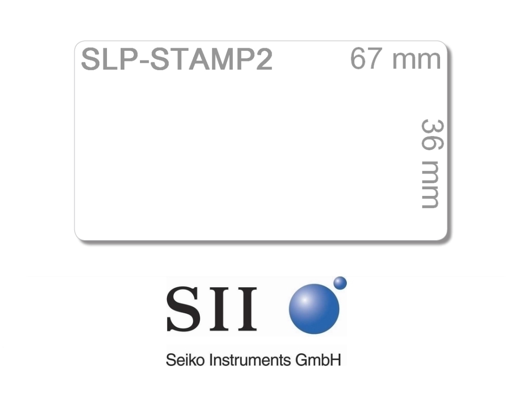 SEIKO Etiketten Briefmarken 36x67mm SLPSTAMP2 weiss 2x310 Stk.