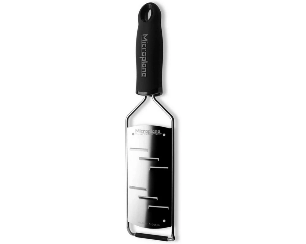 Microplane Gourmet Raspel grob Schwarz