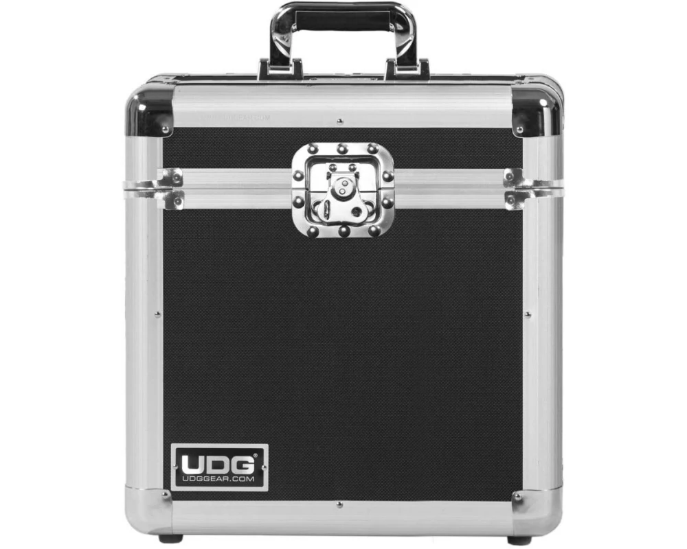 UDG Gear Record Case 80 Vinyl Silber, Schwarz